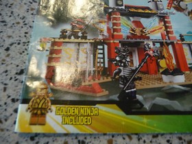 Lego Ninjago Temple of Light 70505 Instruction Manual # 1 Only
