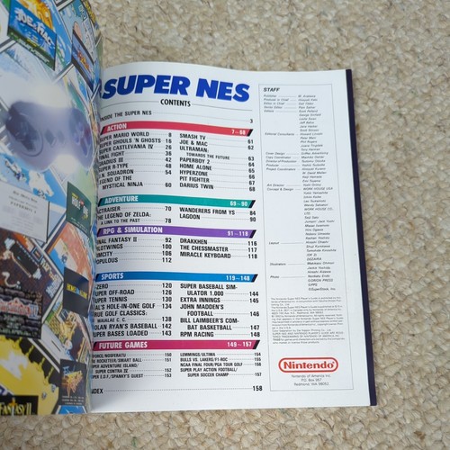 Offizielles Super NES Spielerhandbuch Buch SNES Nintendo of America 1992 Vintage - Bild 9 von 10