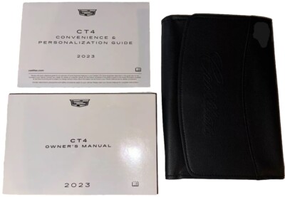 2023 CADILLACE CT4 OWNERS MANUAL PREMIUM LUXURY V BLACKWING SPORT I4 V6