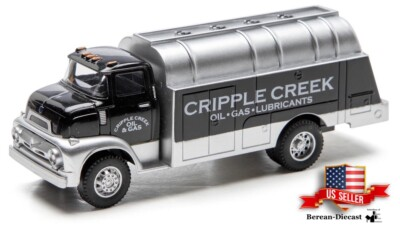 #ad RETIRED NOS 1:48 Scale Menards Goldline 1956 Ford Cripple Creek Fuel Truck NIB $8.99