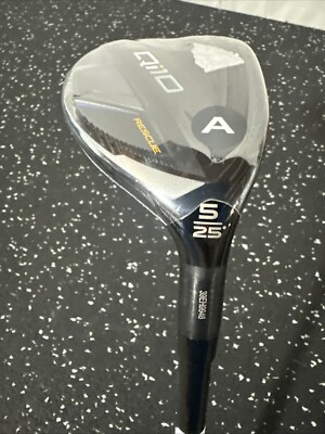 NEW! TaylorMade Qi 10 Rescue 5 Hybrid 25° Ventus TR HB 5A Senior