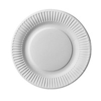 "625 Weisse Premium Pappteller \"Pure\" Rund Ø 19 Cm Party Einwegteller"