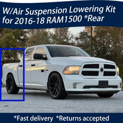 💥for 2016-18 Dodge Ram 1500 DS Air Suspension Lowering Links Kit Rear  Leveling