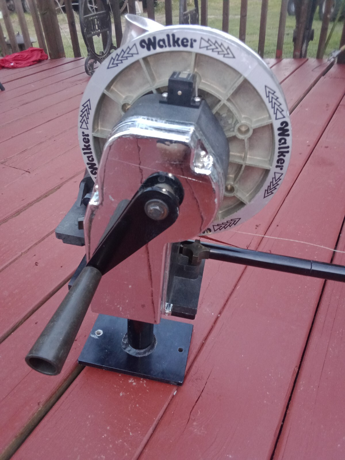 WALKER DOWN RIGGER WITH 3 EXTENSIONS AND BASE eBay