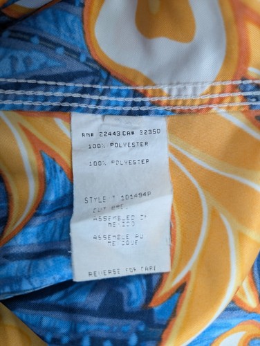 Quiksilver Board Shorts Mens Size 36 Multicolor Swim Trunks Surfer Preppy - Picture 7 of 13