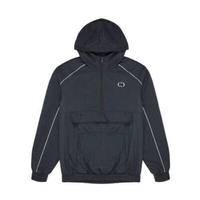 Criminal Damage Herren Jacke Urban Utility Nylon Reißverschluss Windjacke