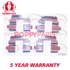 Fits Fiat Croma 1.8 1.9 D 2.2 GCP Rear Brake Pads Fitting Kit