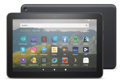 Amazon Fire HD 8 (10. Generation) 64GB, Wi-Fi, 8 Zoll - Schwarz (mit...