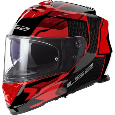 Motorcycle Helmet L - LS2 Storm II 2 FF800 Tracker - Full Face Touring Helmet