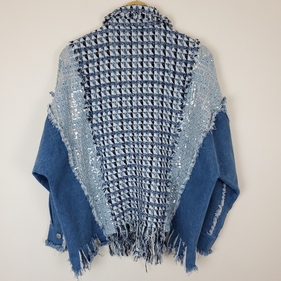 Miss Me Tweed Button Down Jacket - image 6