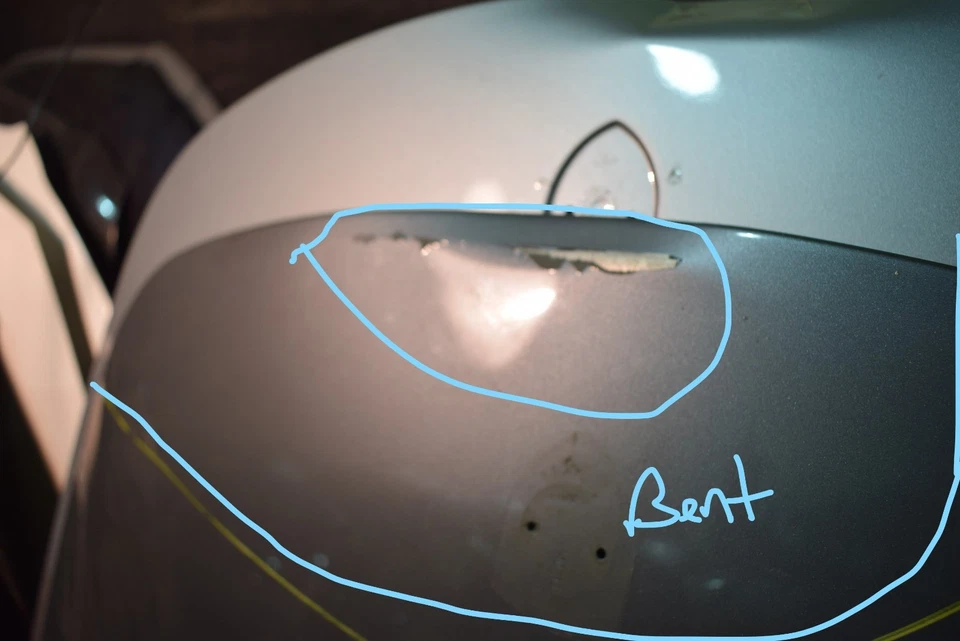 2006 2007 2008 2009 2010 2011 2012 Porsche 911 carrera capó fábrica OEM Foto 3 de 4