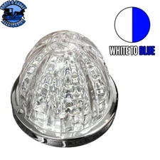 ROADWORKS NEW WATERMELON HERO LED MARKER - WHITE BLUE LIGHT/ CLEAR SMOOTH LENS