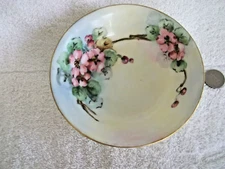 ANTIQUE KPM HandPainted Signed 6” PORCELAIN Floral BOWL ~1906-1924 EUC