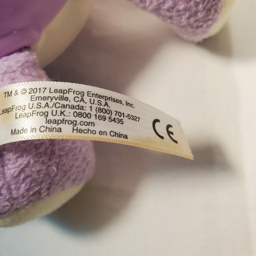 Leap Frog Interactive Dog Sing & Snuggle Violet 8” Musical Light Up Toy Working - Picture 19 of 21