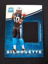 2017 Crown Royale CURTIS SAMUEL RC Jersey #4 Silhouette Carolina Panthers *NV06A