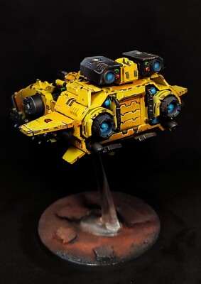 Black Templars Storm Speeder Thunderstrike painted Warhammer 40k