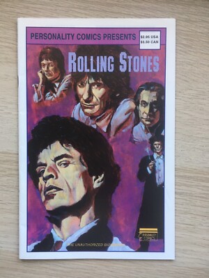 Rolling Stones Issue # 2 VF - NM 1st Pr. 1992 Personality Comics & Books