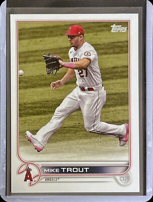 Mike Trout - 2022 Topps Series One Baseball #27