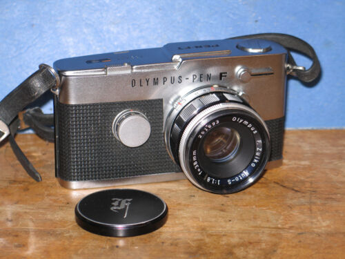 Olympus PEN FT - Zuiko Auto S 38mm f/1.8 Lens - Half Frame SLR Good