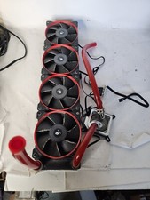 XSPC EX480 Quad Fan Radiator Black 480 mm, 4 120mm Corsair Ek-Quantum Velocity