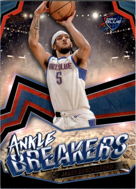 2023-24 Topps G League Ankle Breaker Black #AB17 Jaden Shackelford /10 - BSK