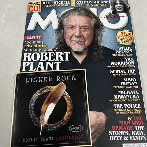 MOJO Magazin - 382 - Oktober 2025 - Robert Plant + Gratis Higher Rock CD - Neu