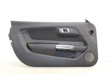 2015-2023 Ford Mustang Coupe Black Cloth Leather Left Door Panel Oem Ro8