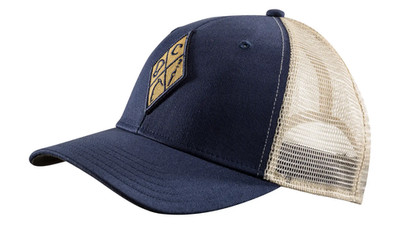 Black Diamond BD Navy Blue White Truckers Hat Snapback Cap Men's One Size