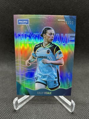 #ad #ad Parkside 2025 NWSL Pacific Next Wave Lilly Reale NJ NY Gotham FC 10 #8 SSP Rare $299.95