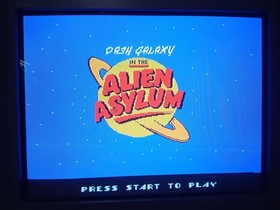 Dash Galaxy in the Alien Asylum (Nintendo Entertainment System NES, 1990) TESTED