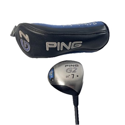 Ping G2 Black Dot 7 Fairway Wood 20° TFC 100 Graphite Soft Regular 42.5  RH HC
