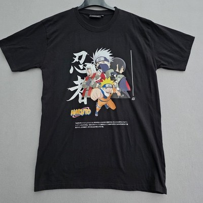 Trapstar x Naruto It's A Secret schwarzes T-Shirt Herren Größe Large selten Tshirt Anime 