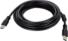 USB to USB Cable Male to Male 20 Ft, Long USB 3.0 Cable a to a for Data Transfer