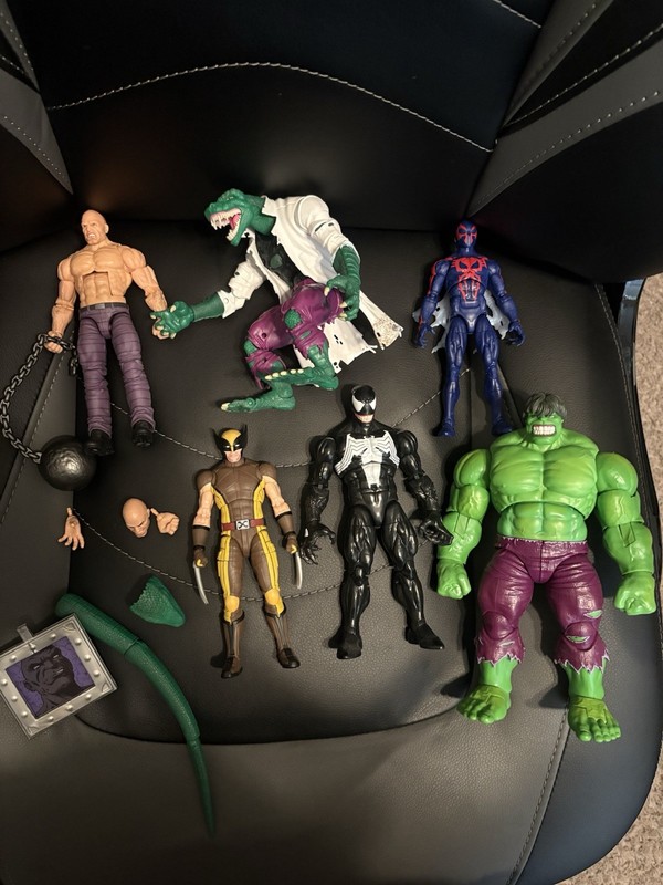 Marvel Legends Lot, Lizard, Venom, Hulk