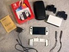 Nintendo Switch OLED Console White 64GB Boxed, Great working condition & extra's