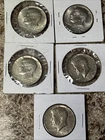USA Kennedy Half-Dollar Lot Of 5 1967-1969 40% Silver