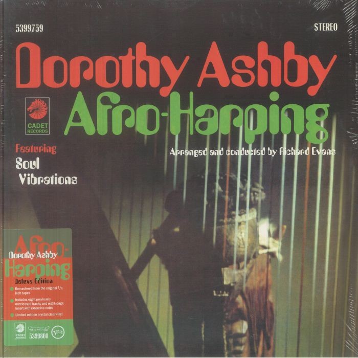 ASHBY, Dorothy - Afro Harping (Deluxe Edition) - gatefold clear vinyl 2xLP