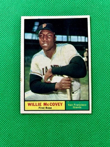 1961 Topps #517 Willie McCovey SF Giants mid-level EX-MT HOF B61#517B2