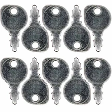 10Pk INDAK ignition key for Snapper John Deere Husqvarna Scag 1717163SM 5022789