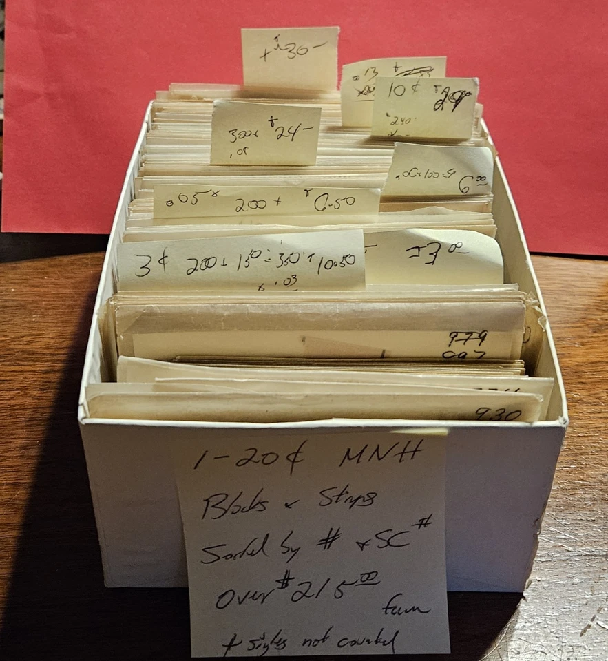 $215.00 US MINT DISCOUNT POSTAGE PLATE BLOCKS- BLOCKS, SINGLES--FREE SHIPPING - Image 2 of 4