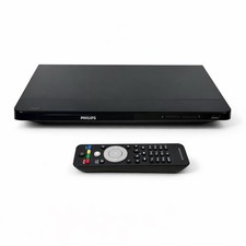 Philips BDP2100 Compact Slimline Blu-Ray DVD Player With Remote FREE P&P