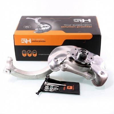 1x Radlagergehäuse Komplett Vorne Rechts für Audi A5 8T, 8F, Q5 (8RB), 14mm,KSM