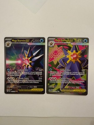 Mega Starmie ex 118 & 102 Me03: Perfect Order Holo