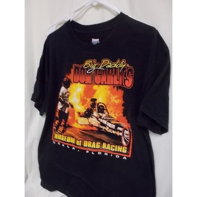 Hanes Big Daddy Don Garlits Museum of Drag Racing T-Shirt Black XL TC Lemons