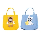 Cats Tote Carrier Bag for Dogs or Cats, Pet Tote Head-out Cats Cartoon Theme