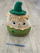 Squishmallow Samuel the Scarecrow Plush Kellytoy Green