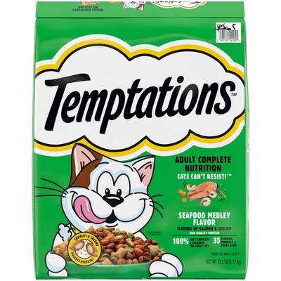 Adult Dry Cat Food Seafood Medley Flavor