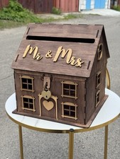 Wedding House Card Box Wedding Gift Card Box Wedding Post Box Card Holder