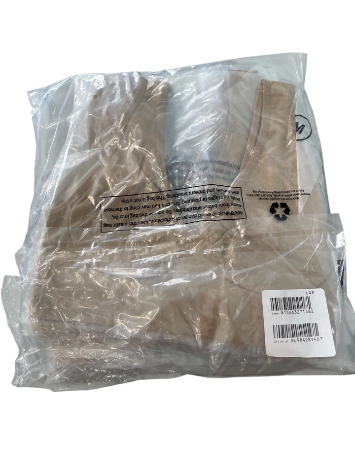 Paquete de 5 sujetadores Rhonda Shear originales Ahh talla mediana beige elástico sin costuras 663,17 Foto 2 de 4