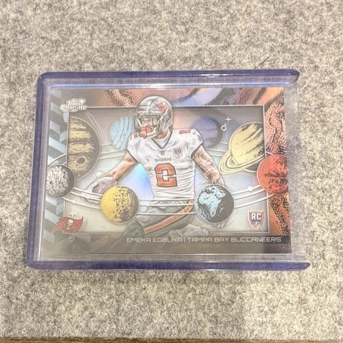 2025 Topps Cosmic Chrome Emeka Egbuka Base (RAW)